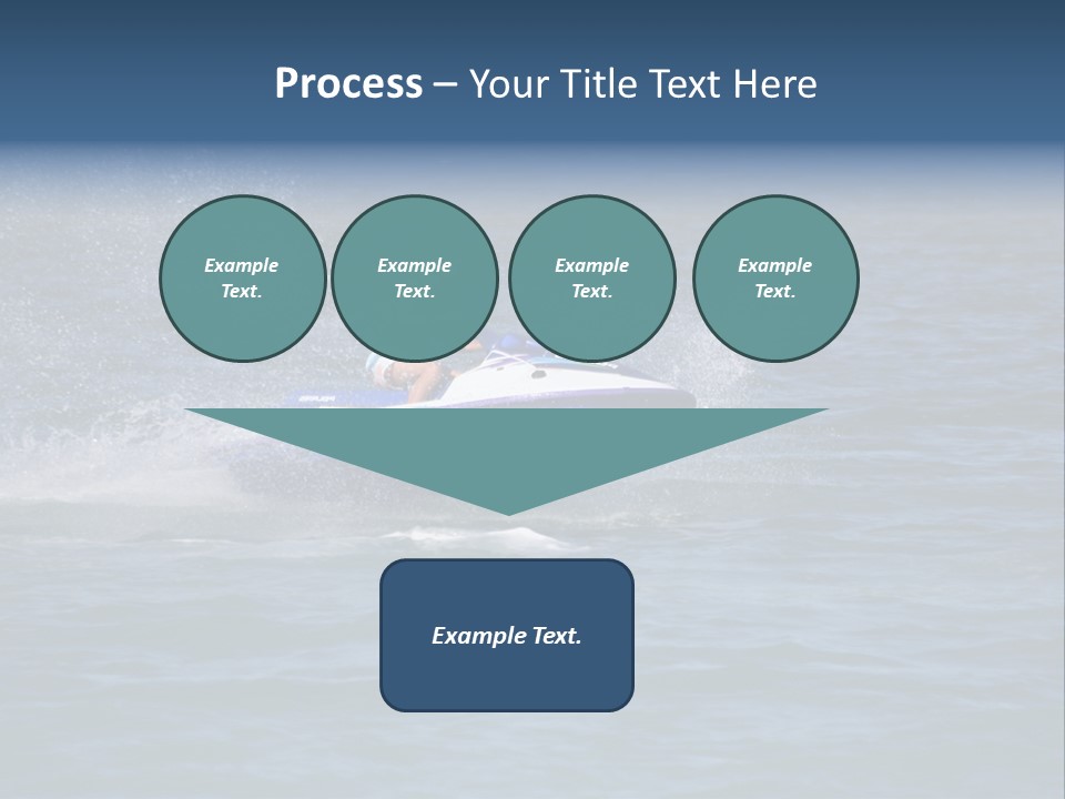 Sports Beach Jet Skier PowerPoint Template