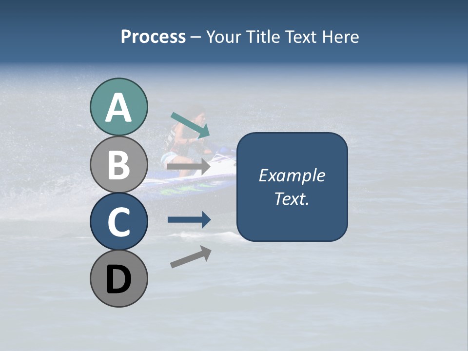 Sports Beach Jet Skier PowerPoint Template