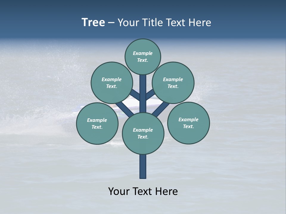 Sports Beach Jet Skier PowerPoint Template