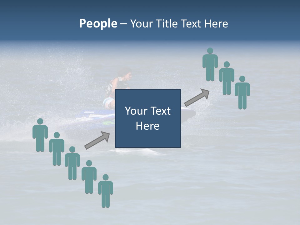 Sports Beach Jet Skier PowerPoint Template