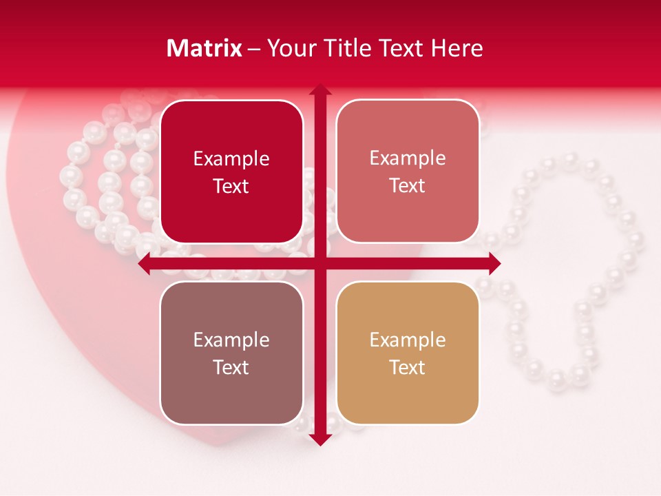 Romantic Case Object PowerPoint Template