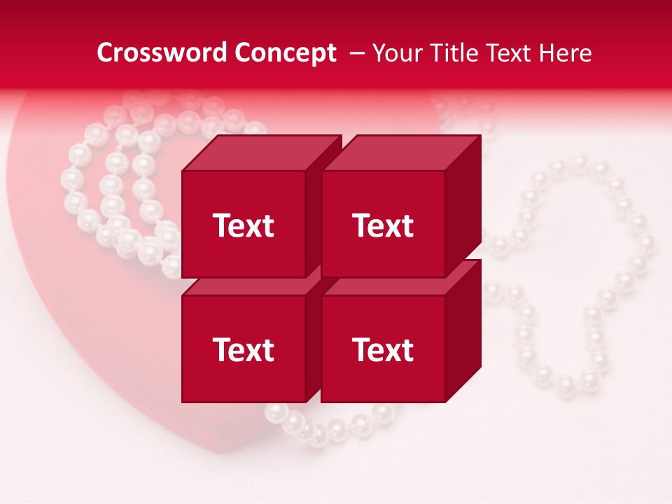 Romantic Case Object PowerPoint Template