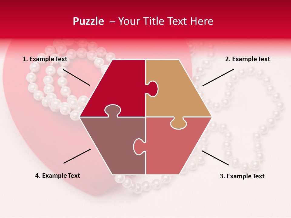 Romantic Case Object PowerPoint Template
