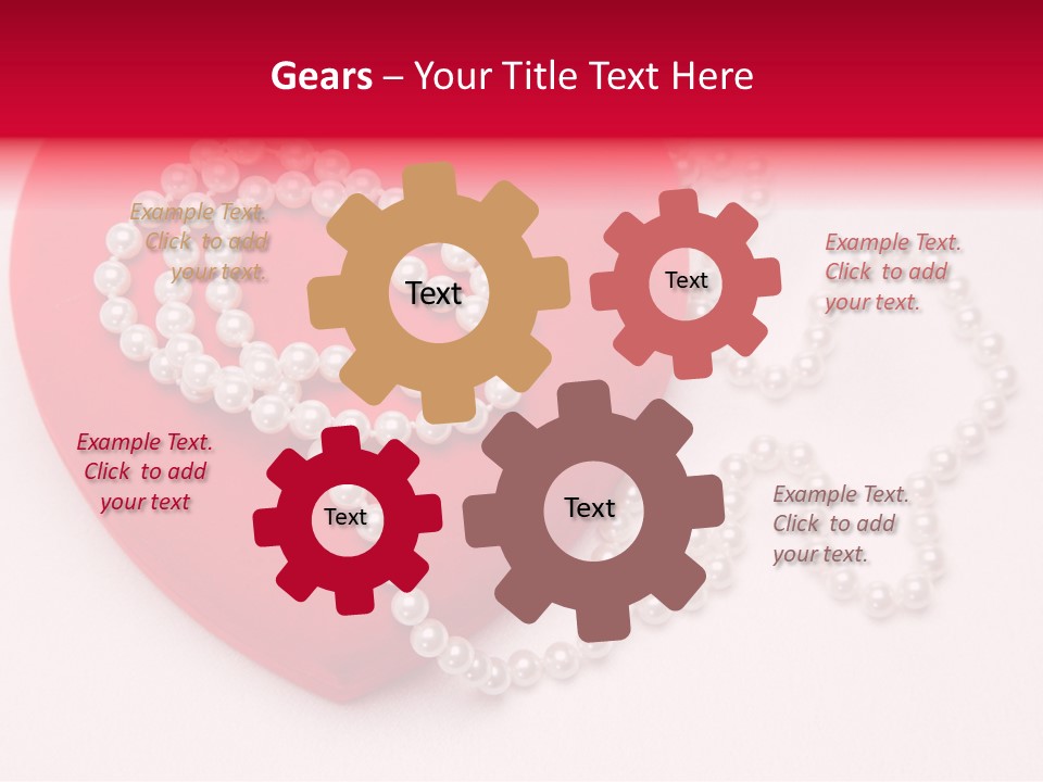 Romantic Case Object PowerPoint Template