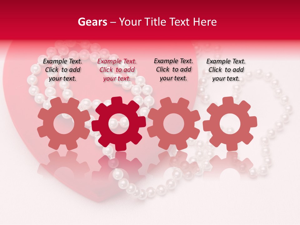 Romantic Case Object PowerPoint Template