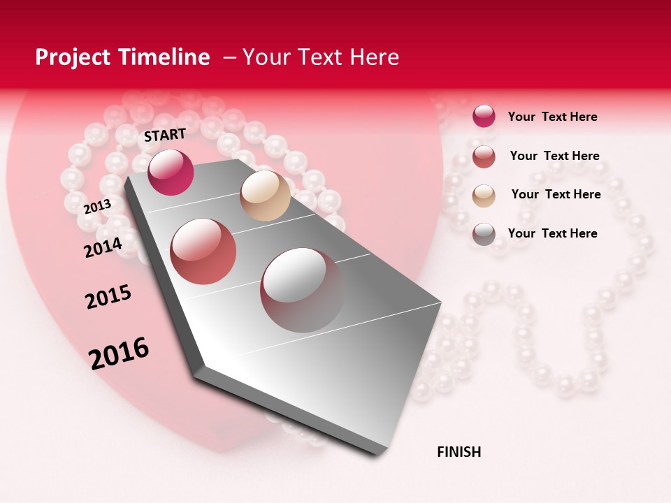 Romantic Case Object PowerPoint Template