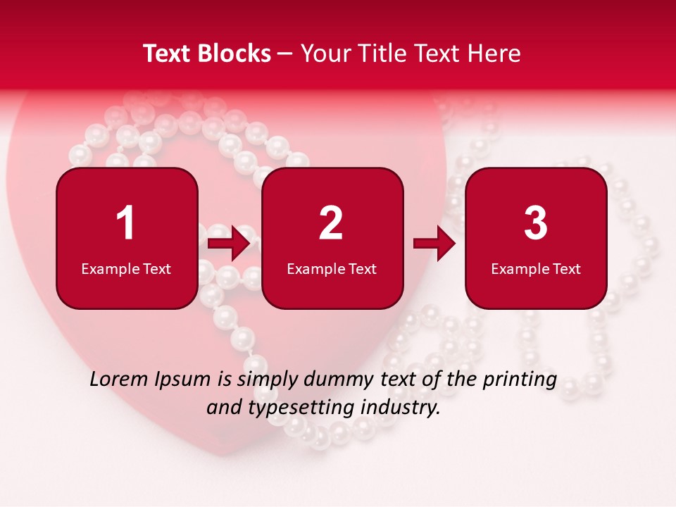 Romantic Case Object PowerPoint Template