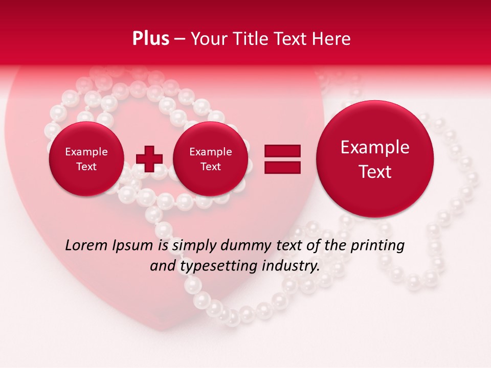 Romantic Case Object PowerPoint Template