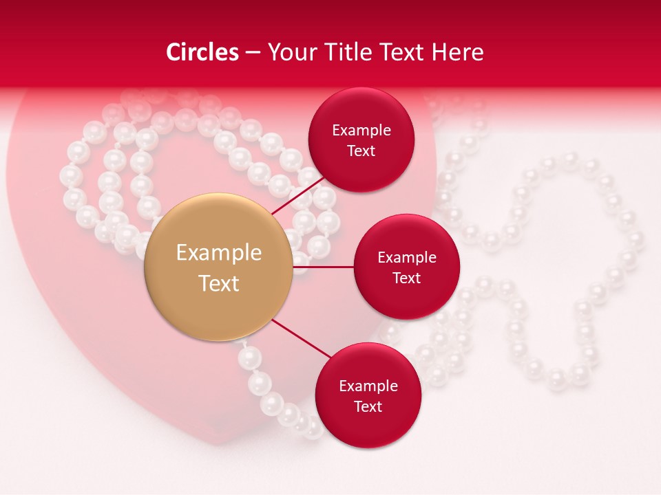 Romantic Case Object PowerPoint Template