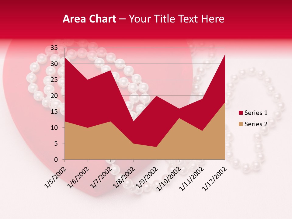 Romantic Case Object PowerPoint Template