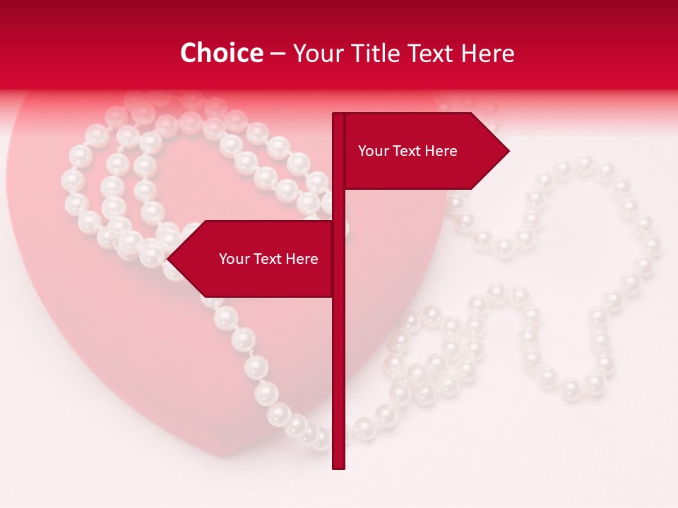 Romantic Case Object PowerPoint Template