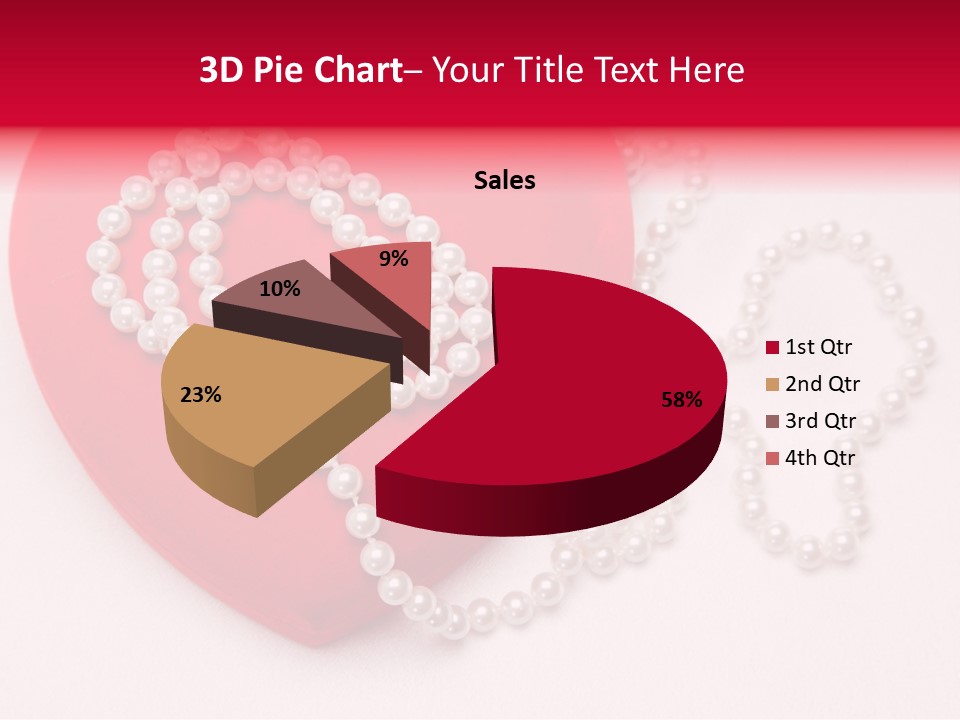 Romantic Case Object PowerPoint Template