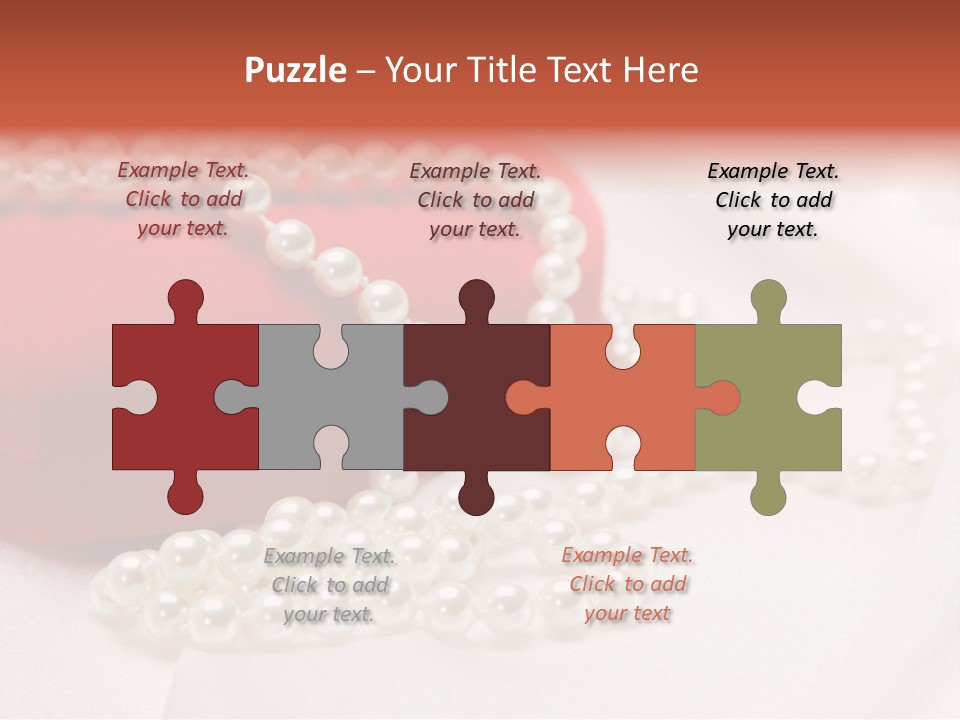 Isolated Closed Shaped PowerPoint Template