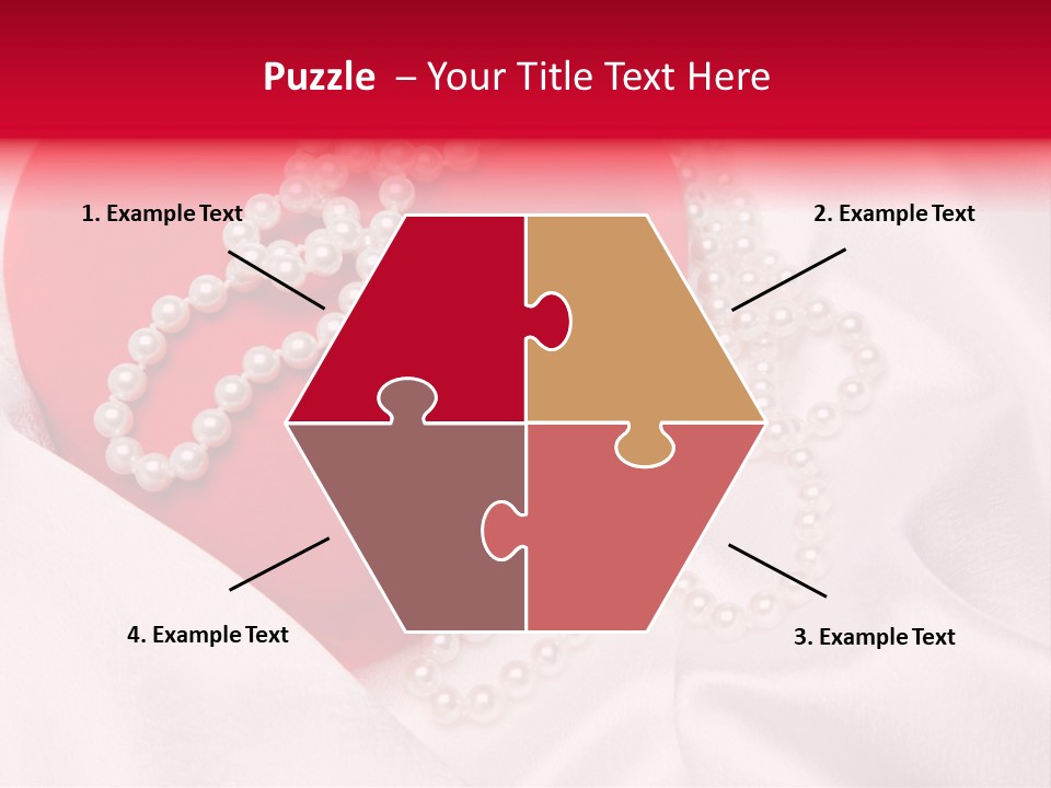 Isolated Color Present PowerPoint Template