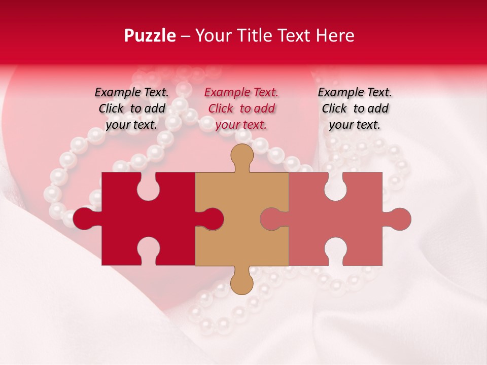 Isolated Color Present PowerPoint Template