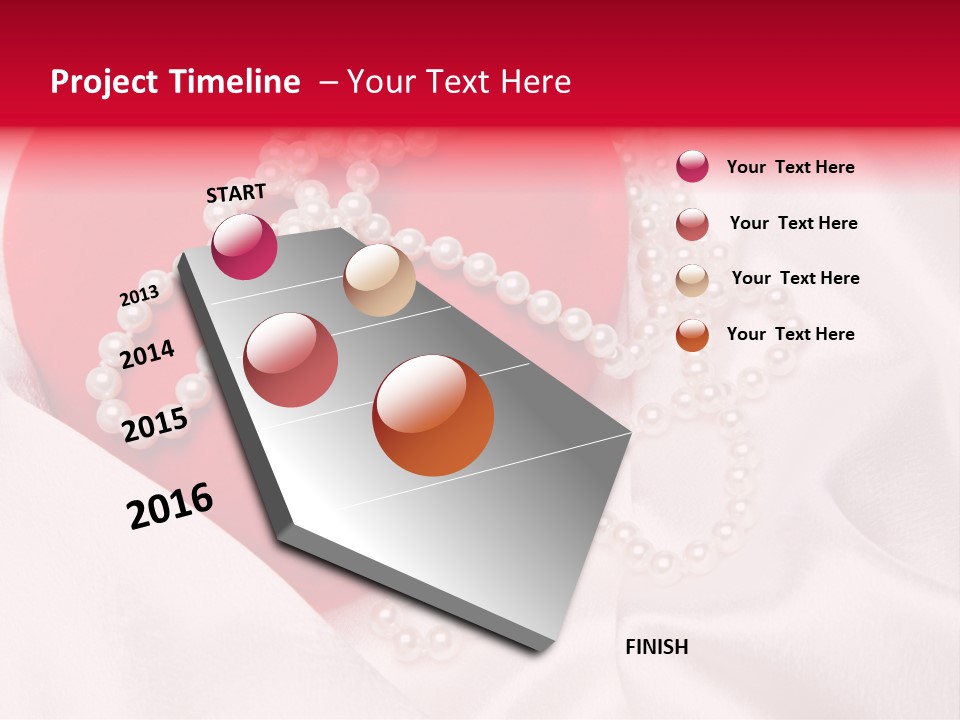 Isolated Color Present PowerPoint Template