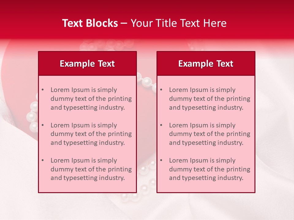 Isolated Color Present PowerPoint Template