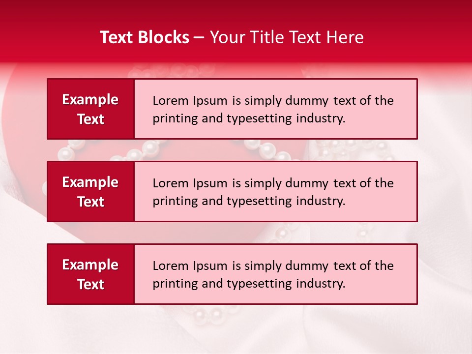 Isolated Color Present PowerPoint Template