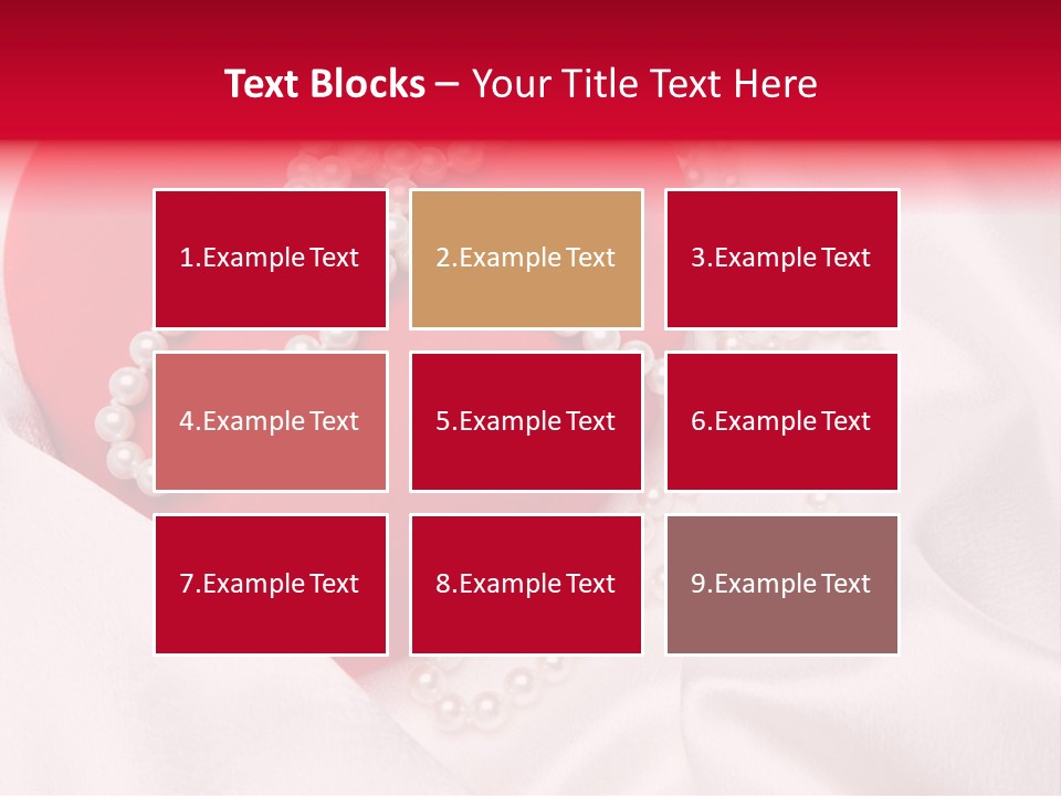 Isolated Color Present PowerPoint Template