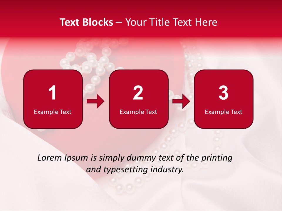 Isolated Color Present PowerPoint Template