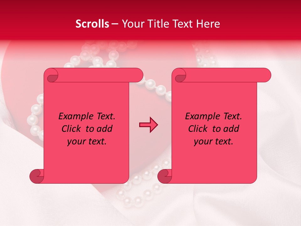 Isolated Color Present PowerPoint Template