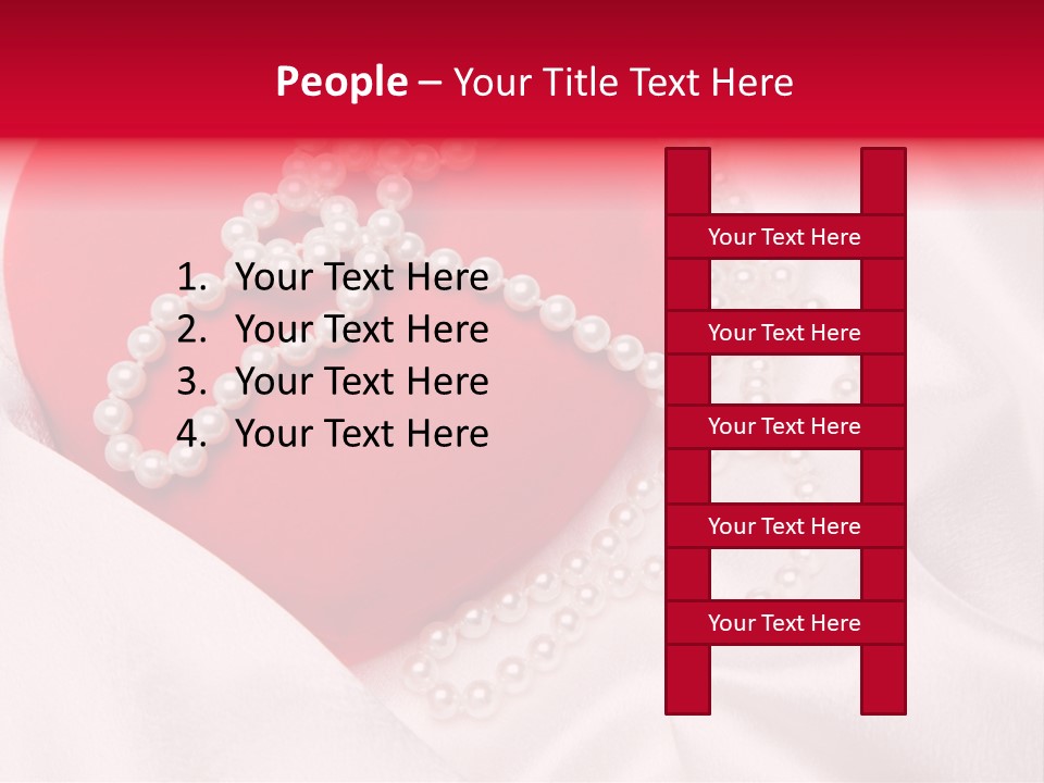 Isolated Color Present PowerPoint Template