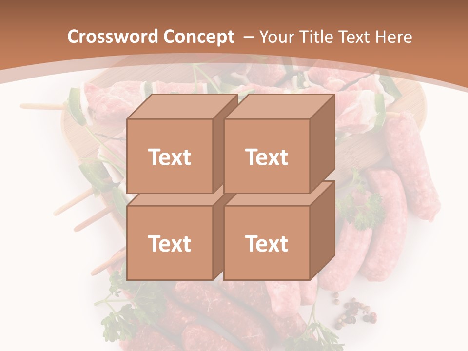 Cuisine Tomato Isolated PowerPoint Template