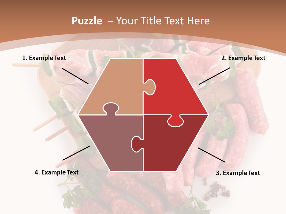 Cuisine Tomato Isolated PowerPoint Template