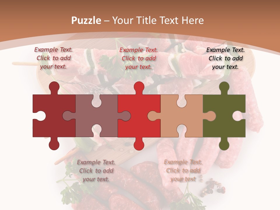 Cuisine Tomato Isolated PowerPoint Template