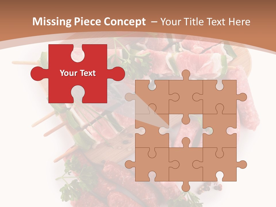 Cuisine Tomato Isolated PowerPoint Template