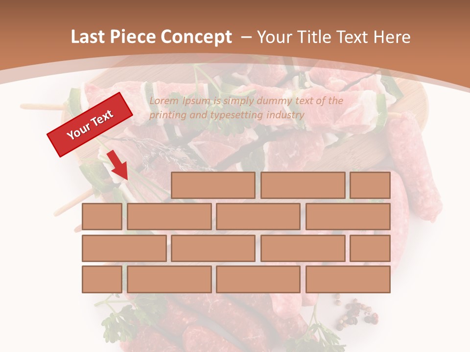 Cuisine Tomato Isolated PowerPoint Template