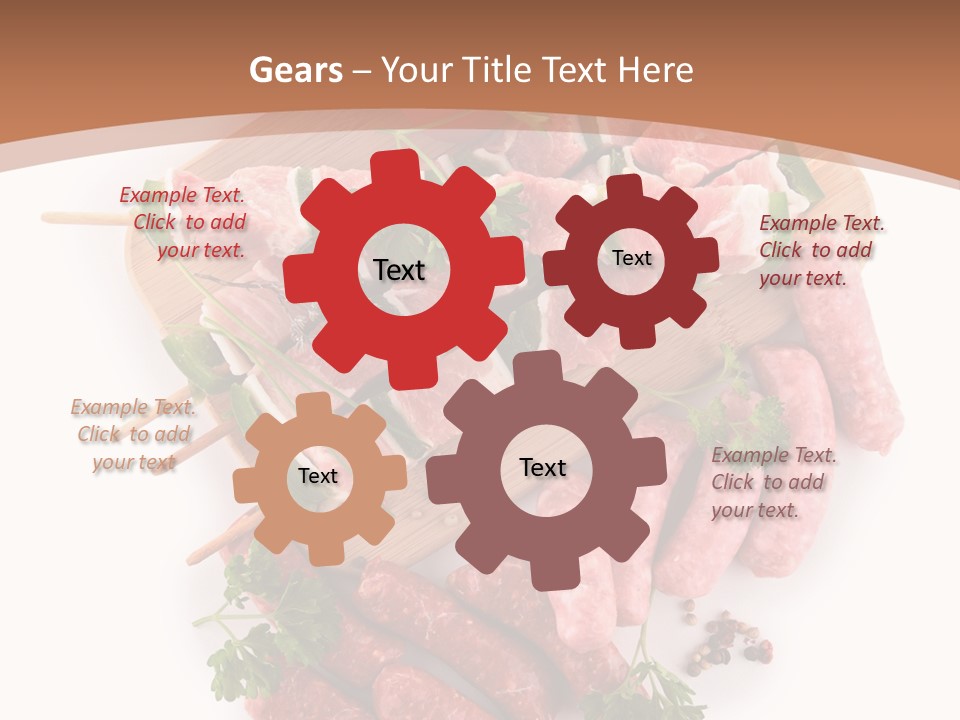 Cuisine Tomato Isolated PowerPoint Template