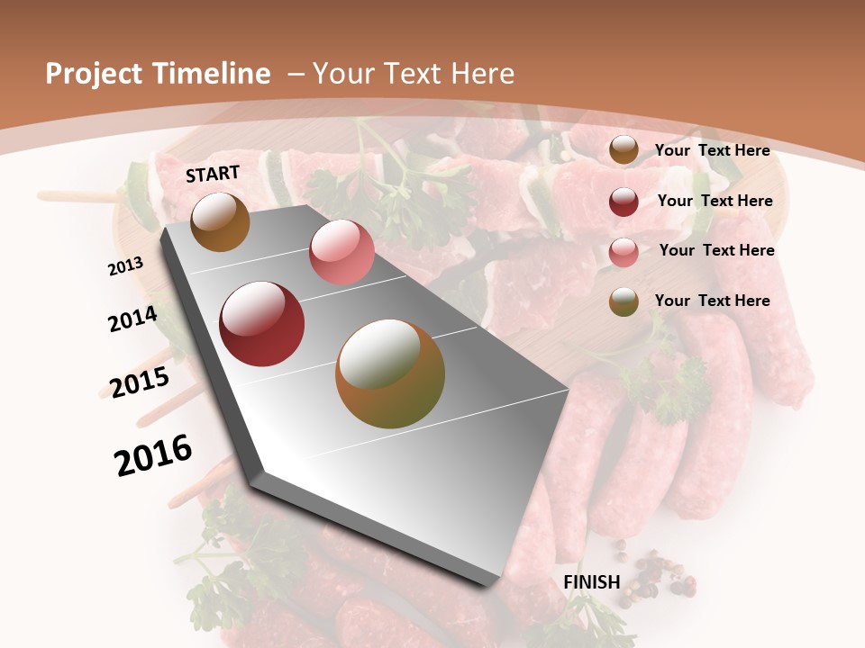 Cuisine Tomato Isolated PowerPoint Template