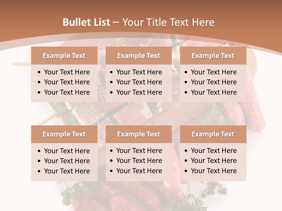 Cuisine Tomato Isolated PowerPoint Template