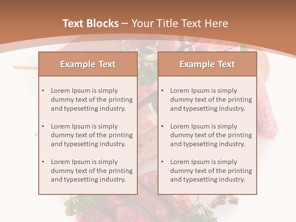 Cuisine Tomato Isolated PowerPoint Template
