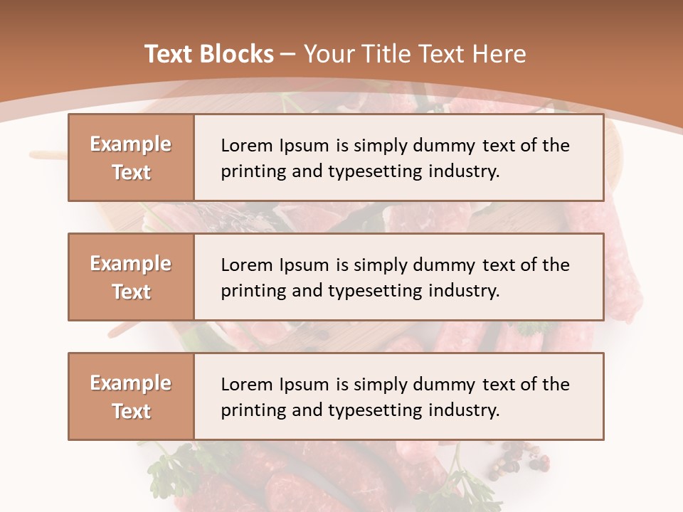 Cuisine Tomato Isolated PowerPoint Template