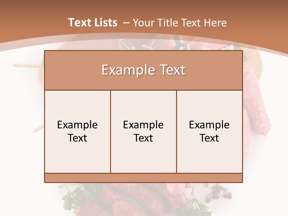 Cuisine Tomato Isolated PowerPoint Template