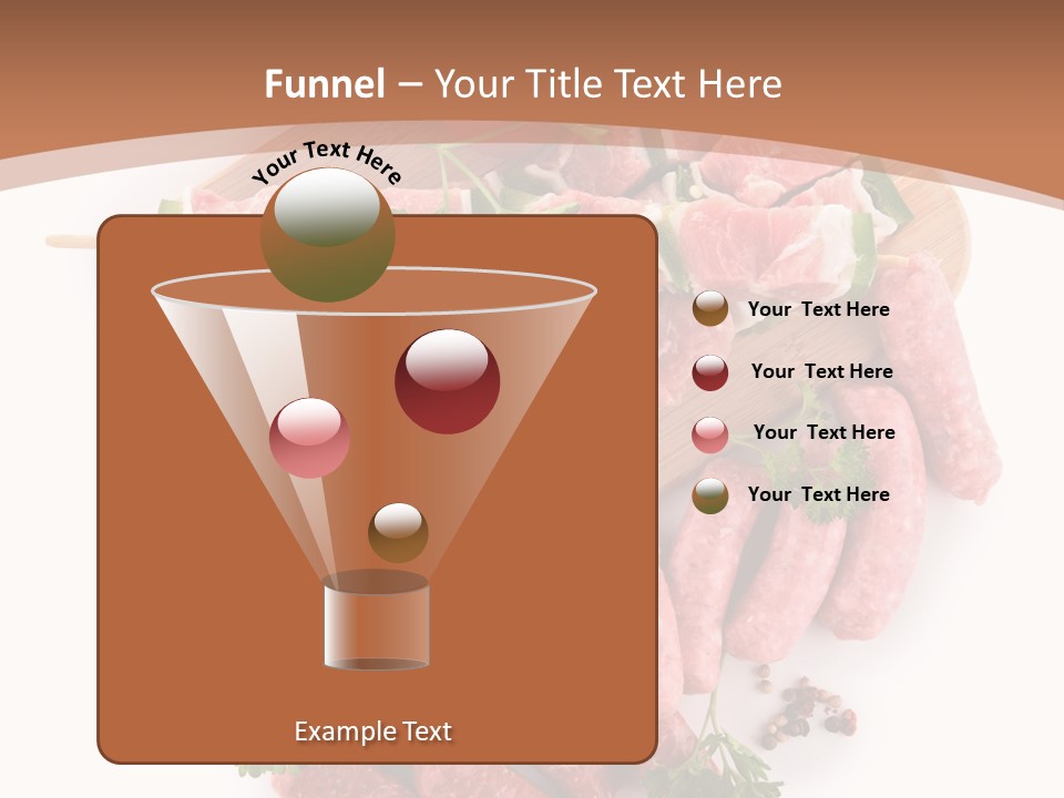 Cuisine Tomato Isolated PowerPoint Template