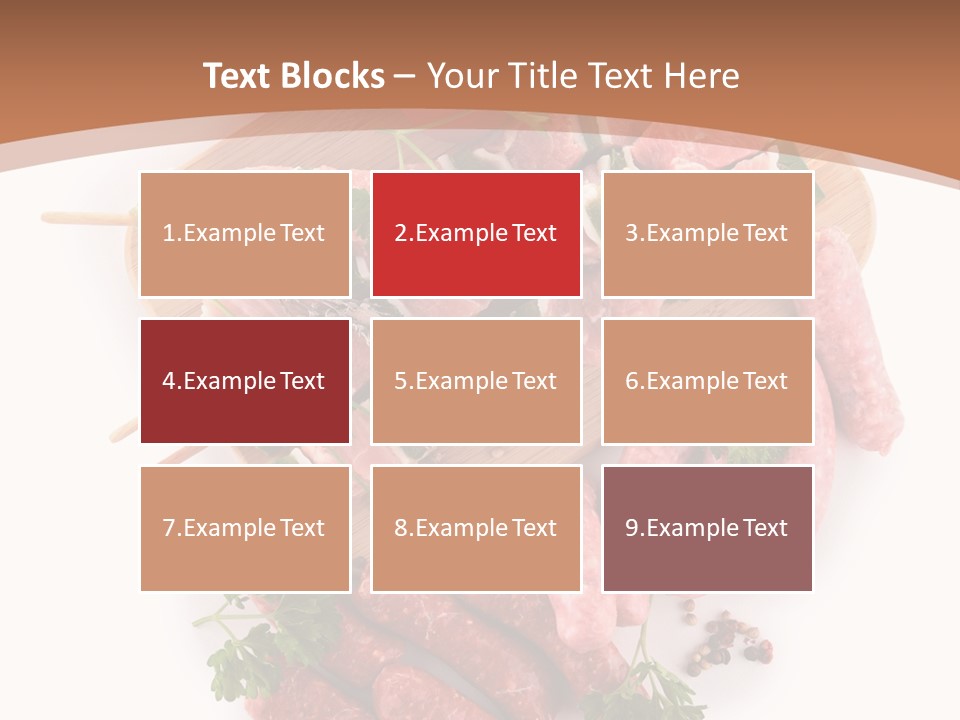 Cuisine Tomato Isolated PowerPoint Template