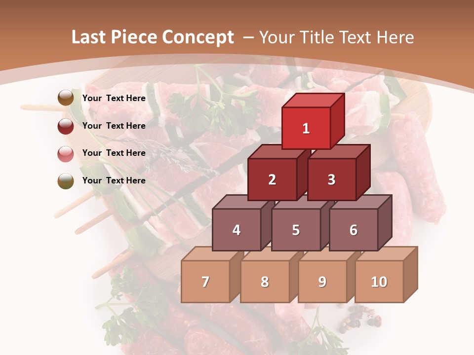 Cuisine Tomato Isolated PowerPoint Template