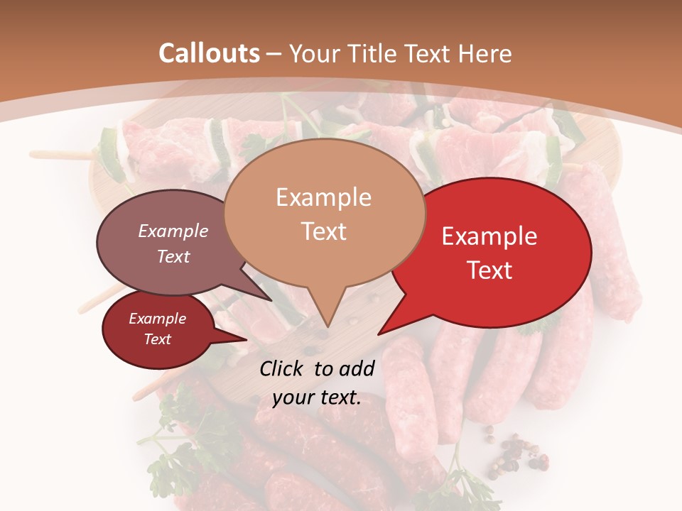 Cuisine Tomato Isolated PowerPoint Template