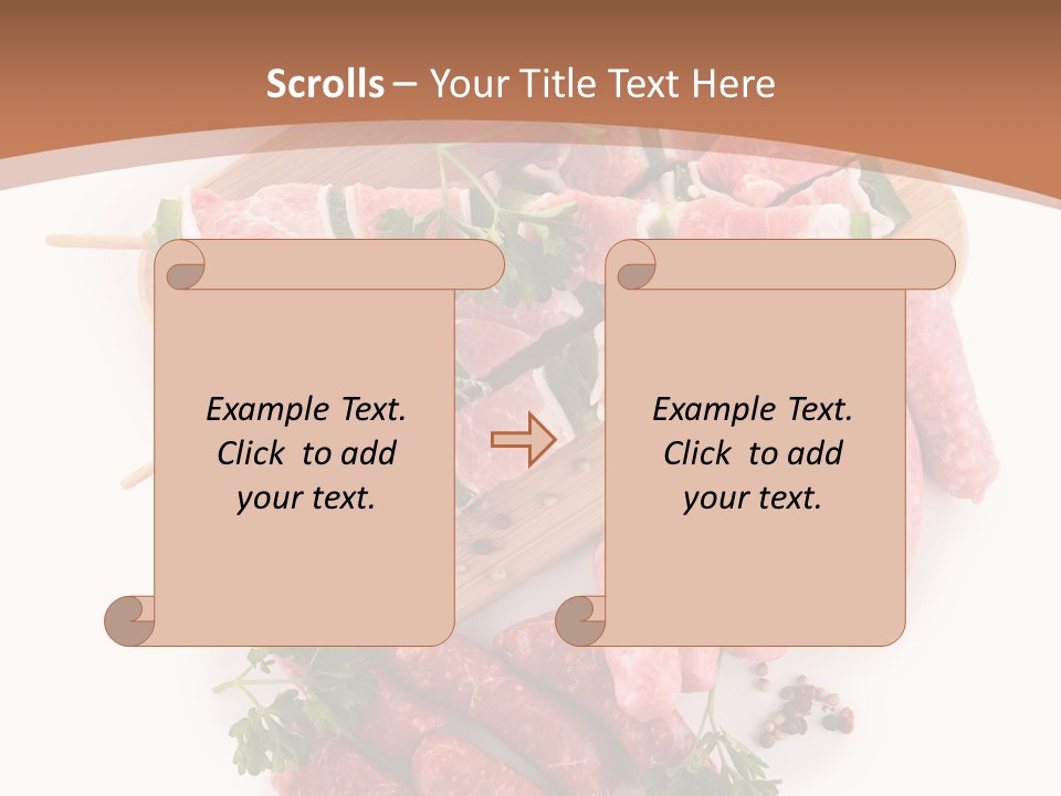 Cuisine Tomato Isolated PowerPoint Template