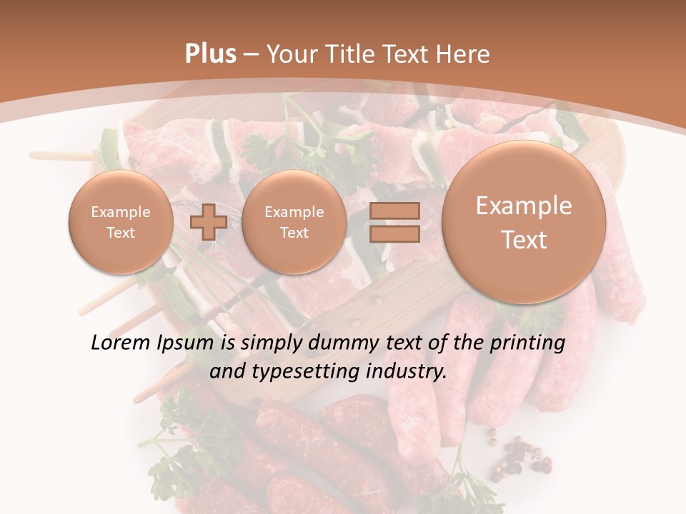 Cuisine Tomato Isolated PowerPoint Template