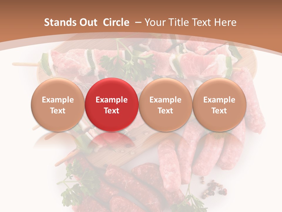 Cuisine Tomato Isolated PowerPoint Template