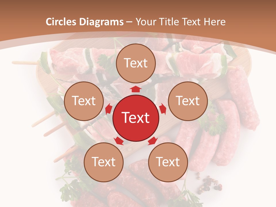 Cuisine Tomato Isolated PowerPoint Template