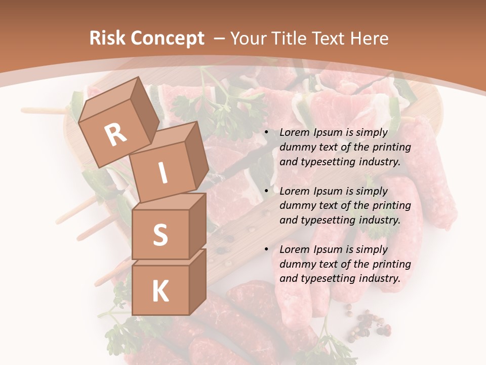 Cuisine Tomato Isolated PowerPoint Template