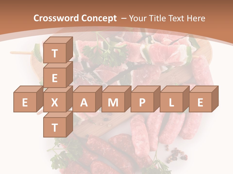 Cuisine Tomato Isolated PowerPoint Template