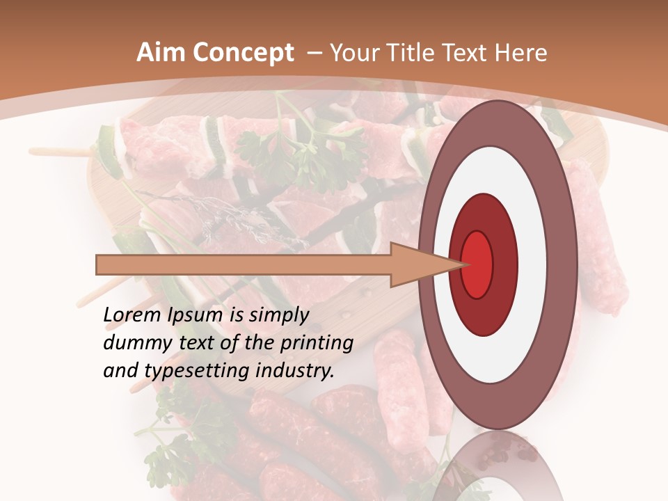 Cuisine Tomato Isolated PowerPoint Template