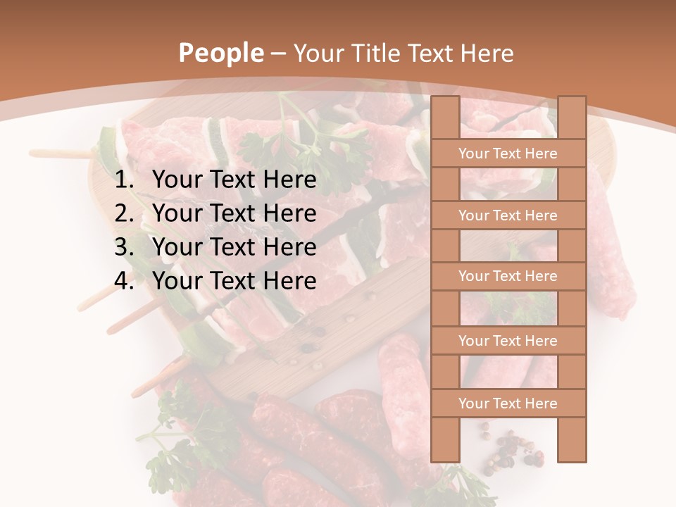 Cuisine Tomato Isolated PowerPoint Template