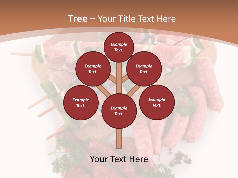 Cuisine Tomato Isolated PowerPoint Template